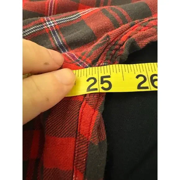 Vintage Polo Ralph Lauren Buffalo Plaid Long Sleeve Shirt. Size Large - Picture 7 of 10